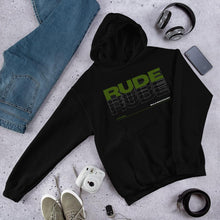 Load image into Gallery viewer, Alpheus 'Rude' Unisex Dark Green Hoodies