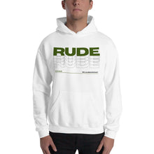 Load image into Gallery viewer, Alpheus 'Rude' Unisex Dark Green Hoodies