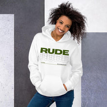 Load image into Gallery viewer, Alpheus 'Rude' Unisex Dark Green Hoodies