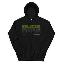 Load image into Gallery viewer, Alpheus 'Rude' Unisex Dark Green Hoodies