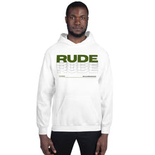 Load image into Gallery viewer, Alpheus 'Rude' Unisex Dark Green Hoodies