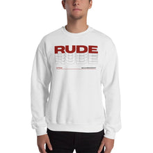 Load image into Gallery viewer, Alpheus &#39;Rude&#39; Unisex Maroon Crew Neck Sweatshirt
